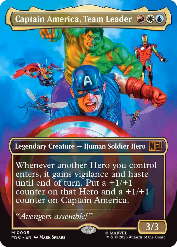 Captain America, Team Leader - M (5)