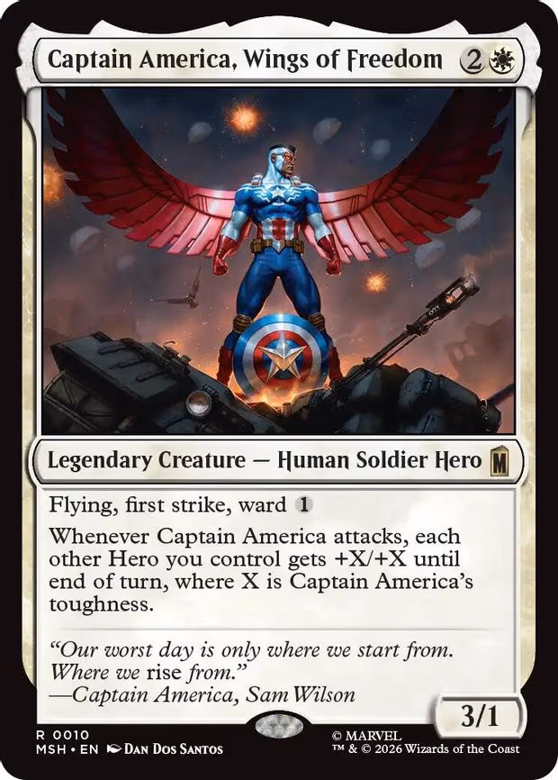 Captain America, Wings of Freedom - R (10)