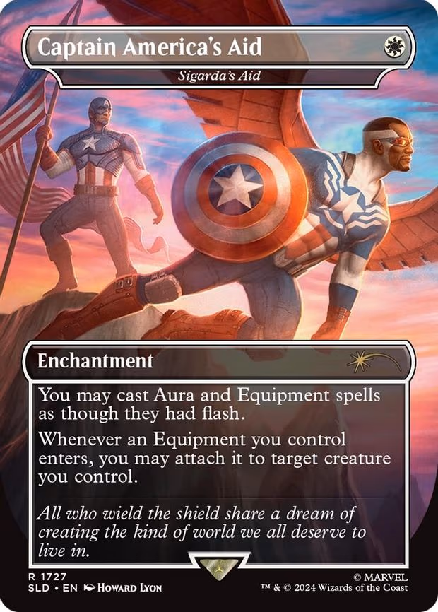 Captain America's Aid - Sigarda's Aid