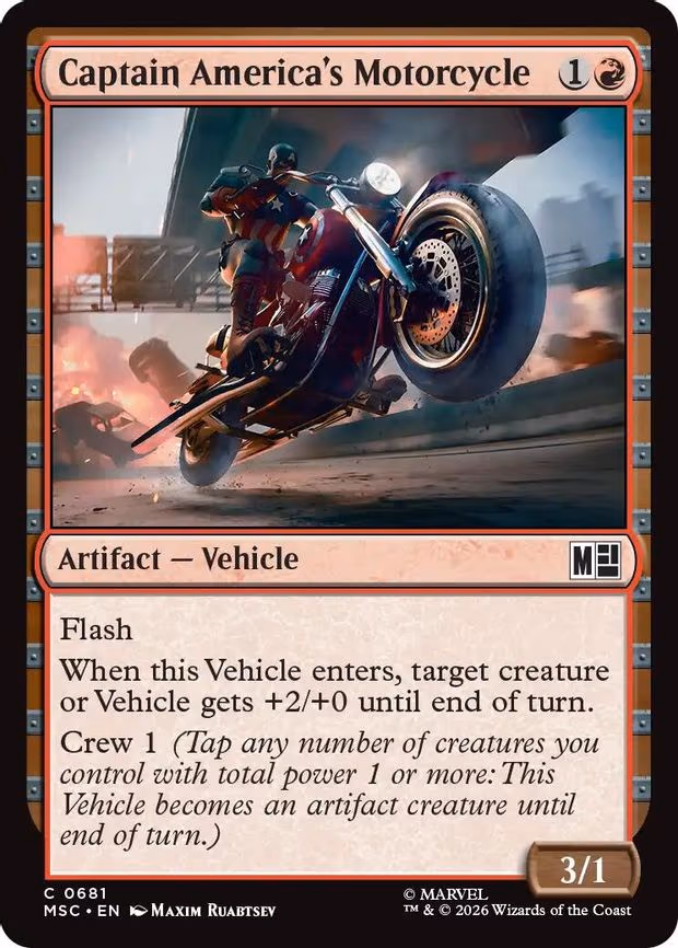 Captain America's Motorcycle - C (681)