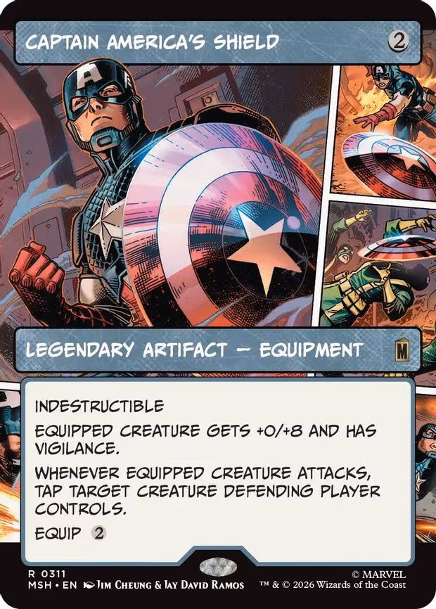 Captain America's Shield - R (311)