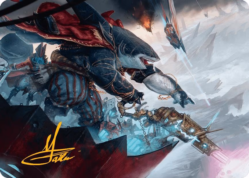Captain Howler, Sea Scourge Art Card