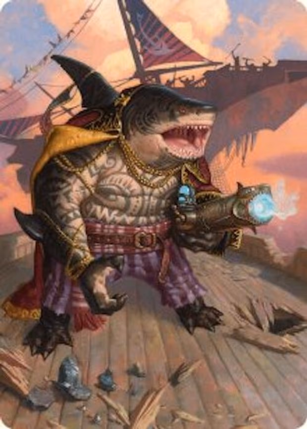 Captain Howler, Sea Scourge Art Card