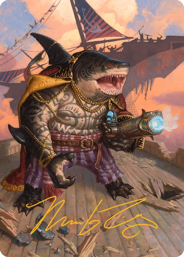 Captain Howler, Sea Scourge Art Card