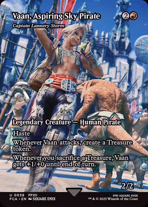 Vaan, Aspiring Sky Pirate - Captain Lannery Storm