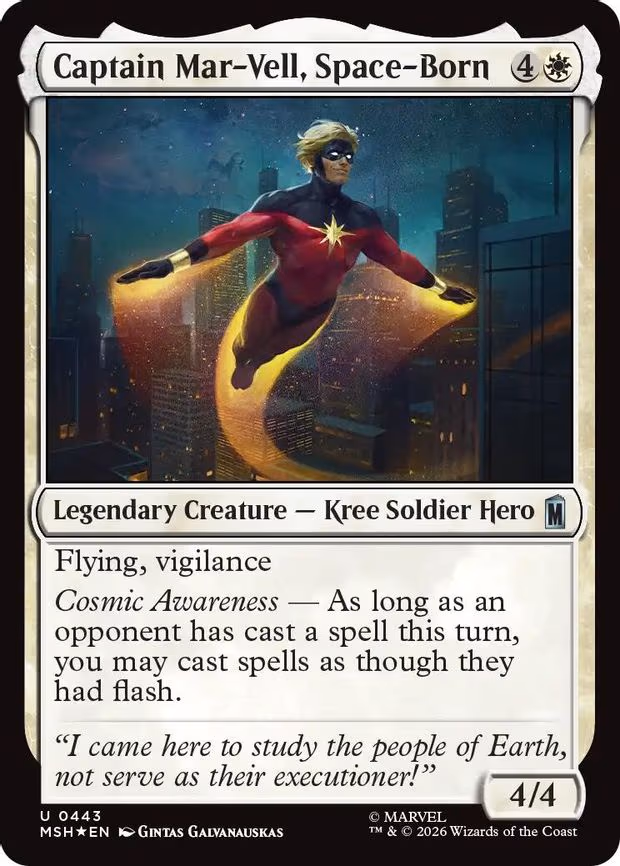 Captain Mar-Vell, Space-Born - U (443)