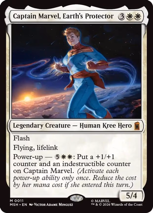 Captain Marvel, Earth's Protector - M (11)