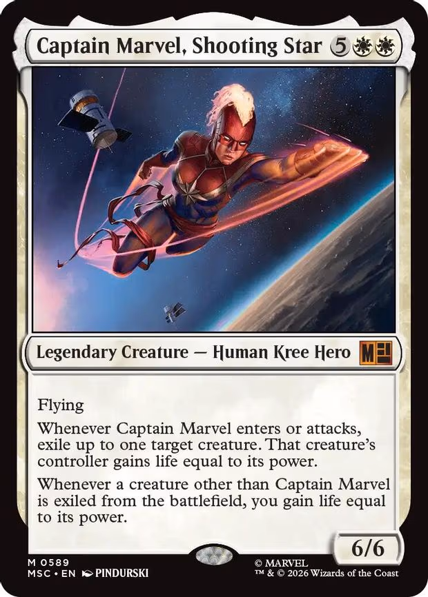 Captain Marvel, Shooting Star - M (589)