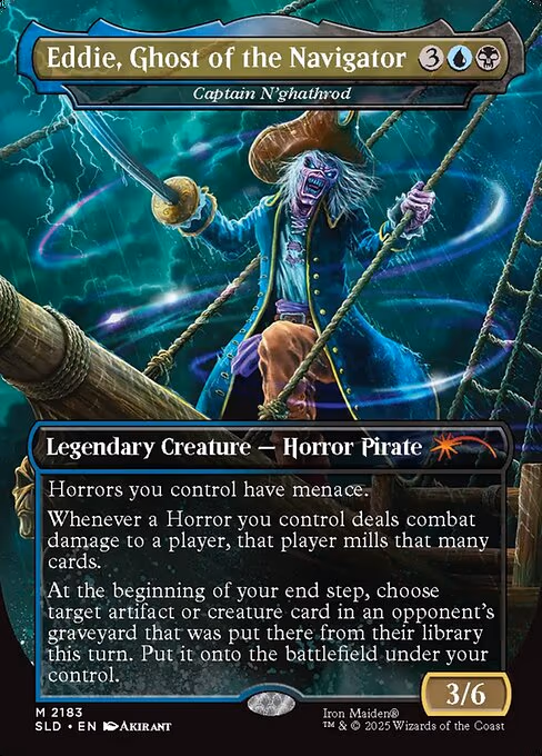 Eddie, Ghost of the Navigator - Captain N'ghathrod
