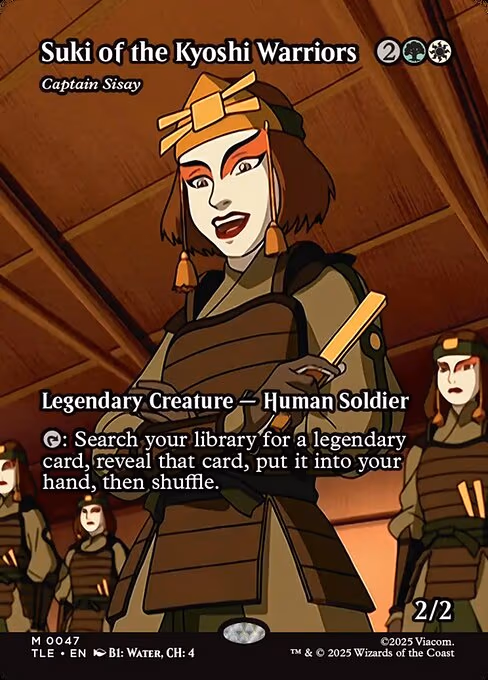 Suki of the Kyoshi Warriors - Captain Sisay