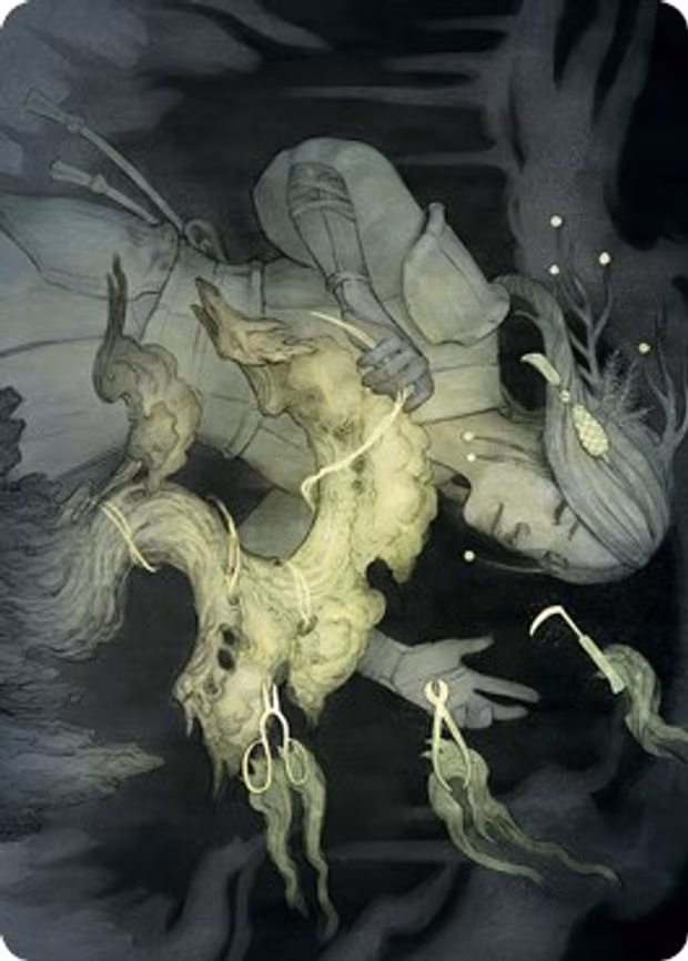 Careful Cultivation Art Card