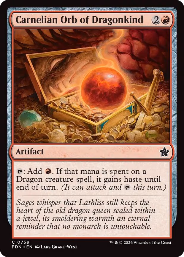 Carnelian Orb of Dragonkind - C (759)