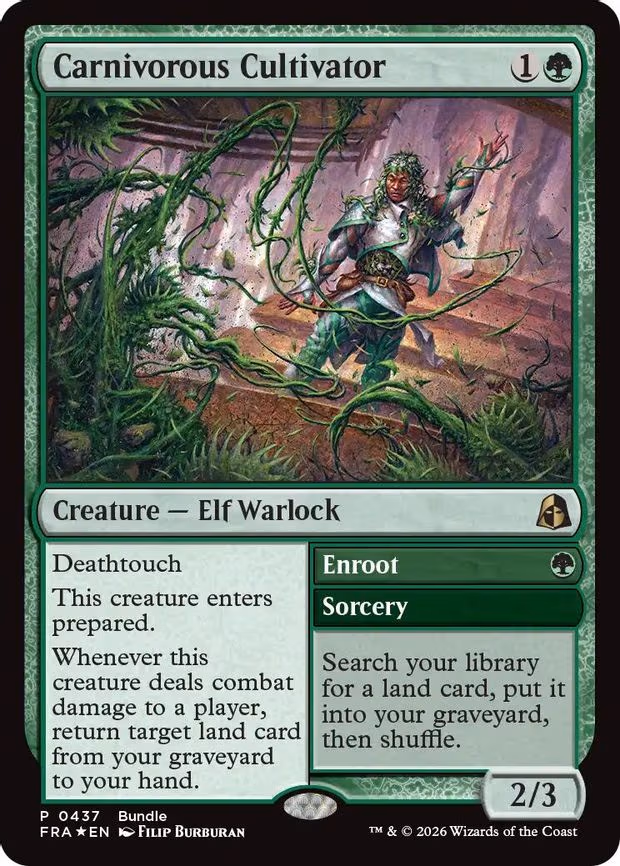Carnivorous Cultivator - P (437)