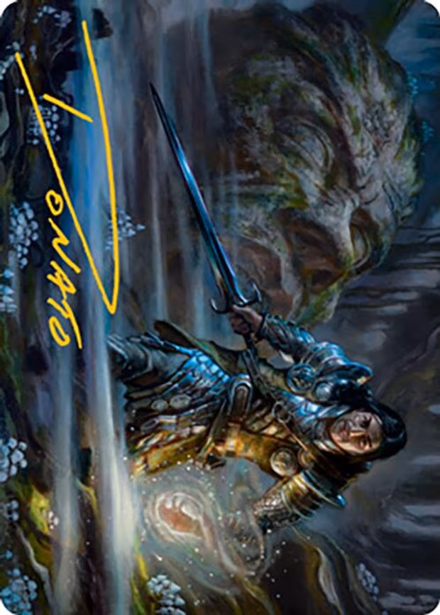 Carth the Lion Art Card