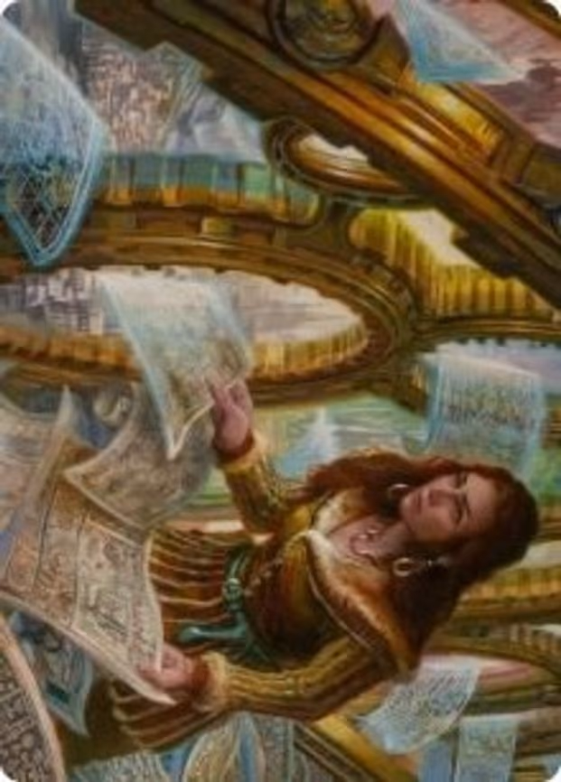 Cartographer's Survey Art Card