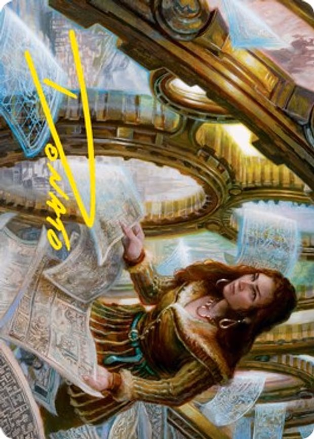 Cartographer's Survey Art Card