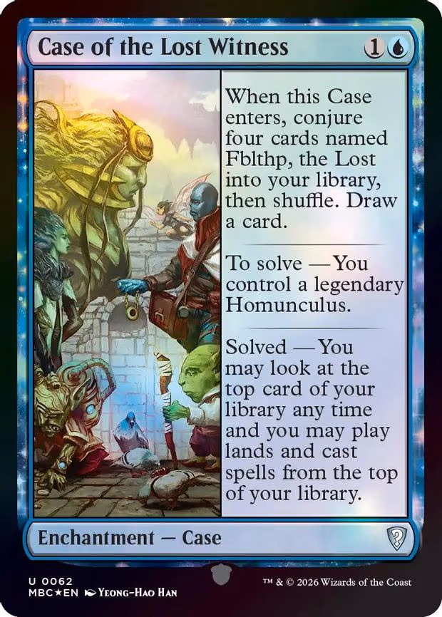 Case of the Lost Witness - U (62)