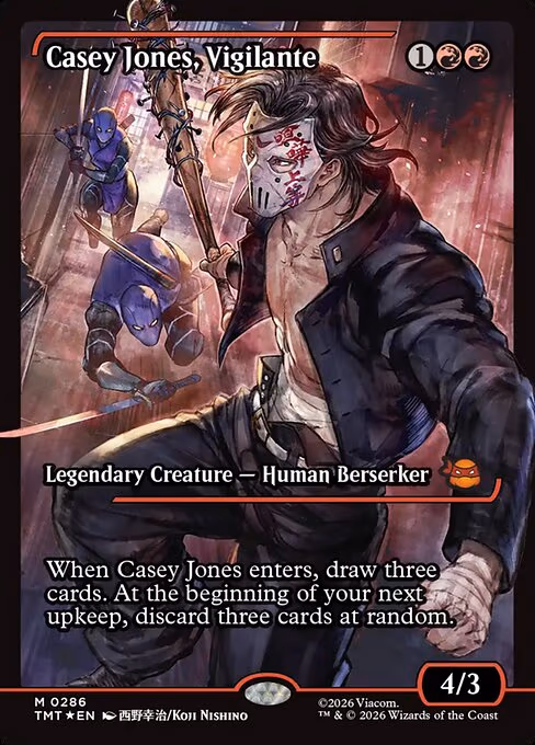 Casey Jones, Vigilante