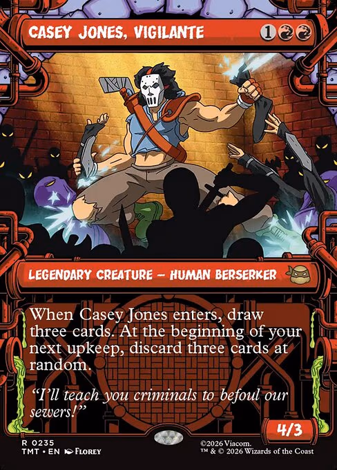 Casey Jones, Vigilante