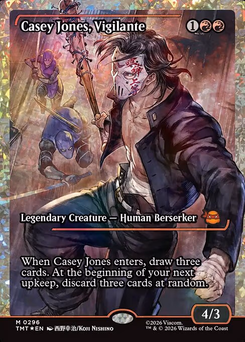 Casey Jones, Vigilante