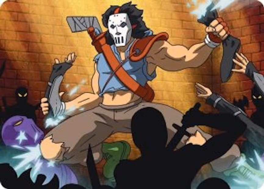 Casey Jones, Vigilante Art Card