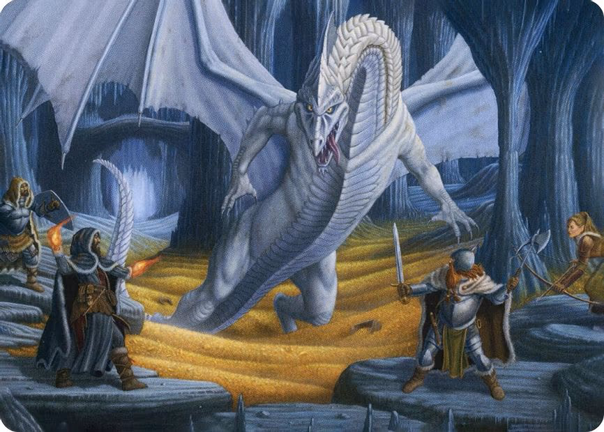 Cave of the Frost Dragon Art Card