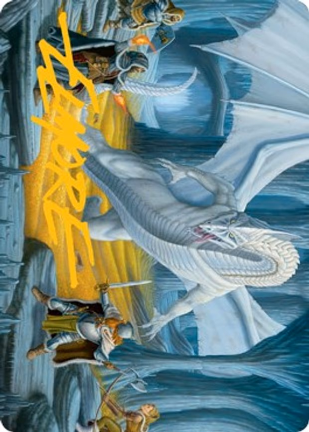 Cave of the Frost Dragon Art Card
