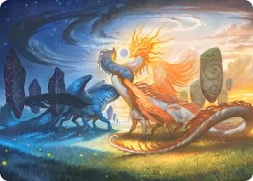 Celestial Reunion Art Card