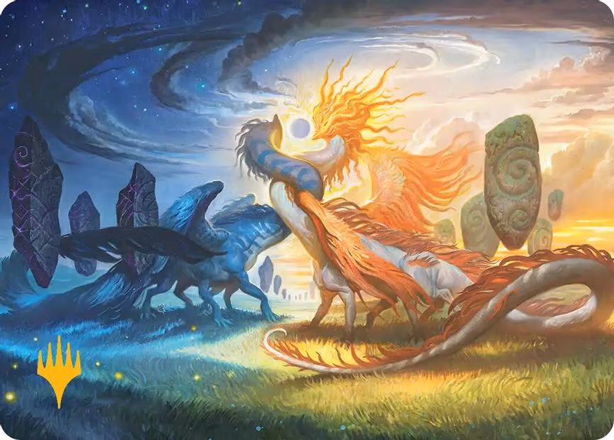 Celestial Reunion Art Card