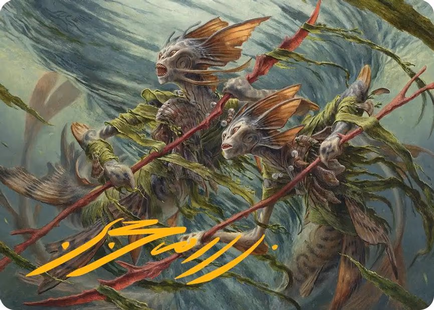 Champions of the Shoal Art Card