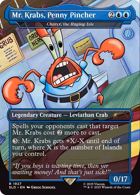 Mr. Krabs, Penny Pincher - Charix, the Raging Isle