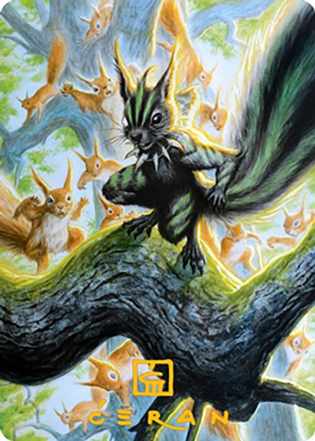 Chatterfang, Squirrel General Art Card