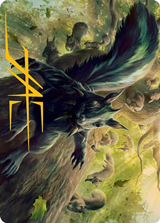 Chatterfang, Squirrel General Art Card