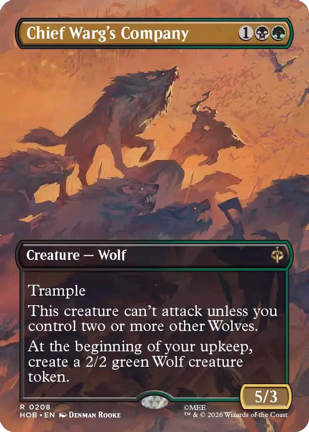 Chief Warg's Company - R (208)