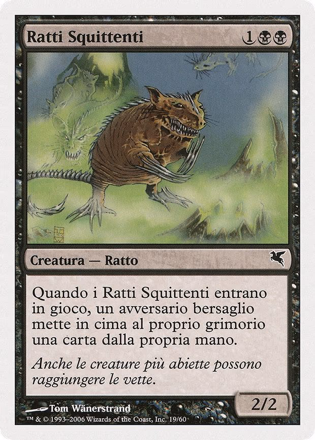 Chittering Rats (Italian) - "Ratti Squittenti"