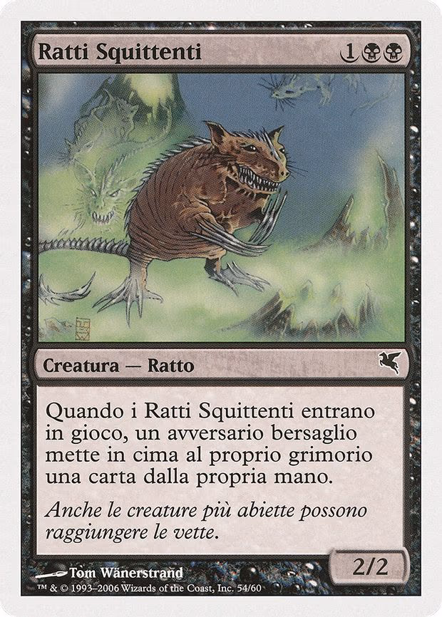 Chittering Rats (Italian) - "Ratti Squittenti"
