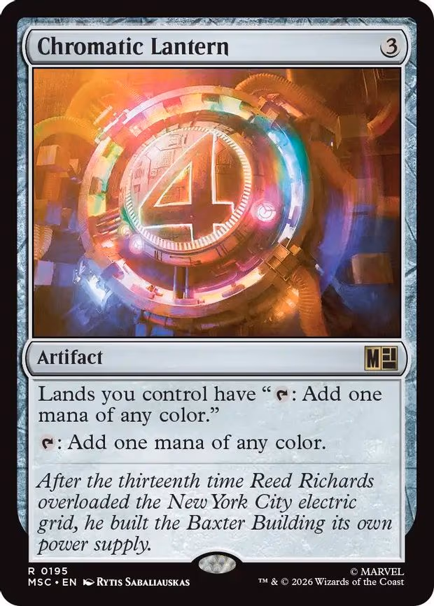 Chromatic Lantern - R (195)