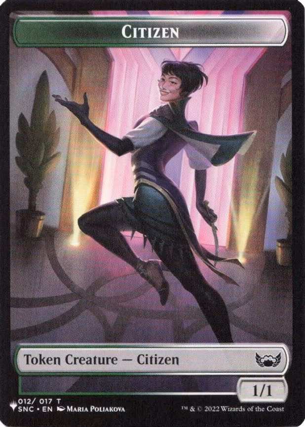 Citizen // Angel Double-Sided Token - T (12 // 3)