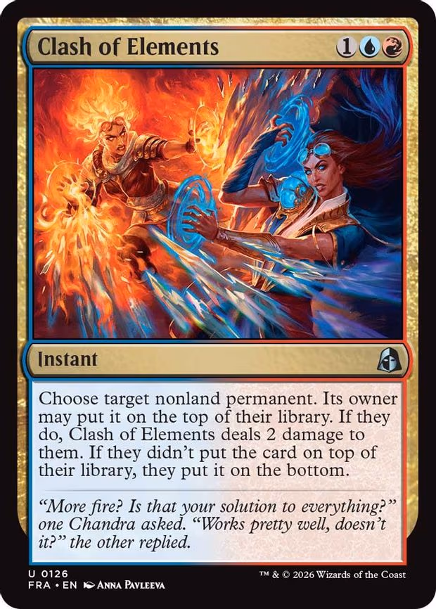 Clash of Elements - U (126)