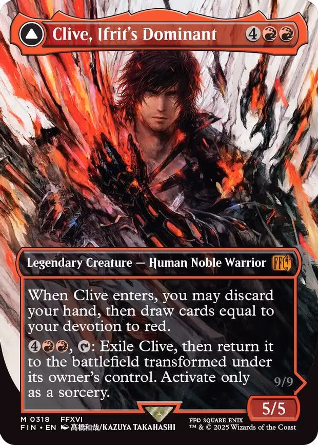 Clive, Ifrit's Dominant