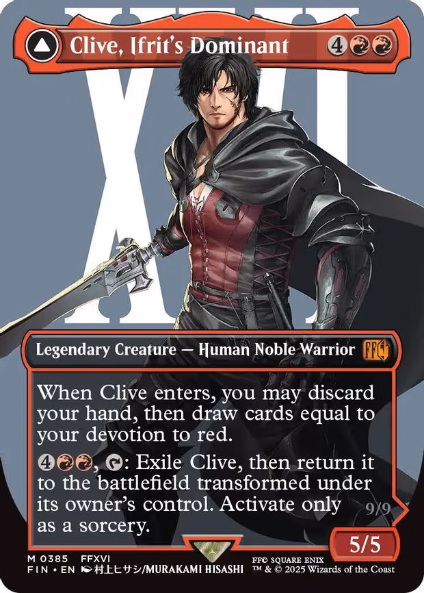 Clive, Ifrit's Dominant
