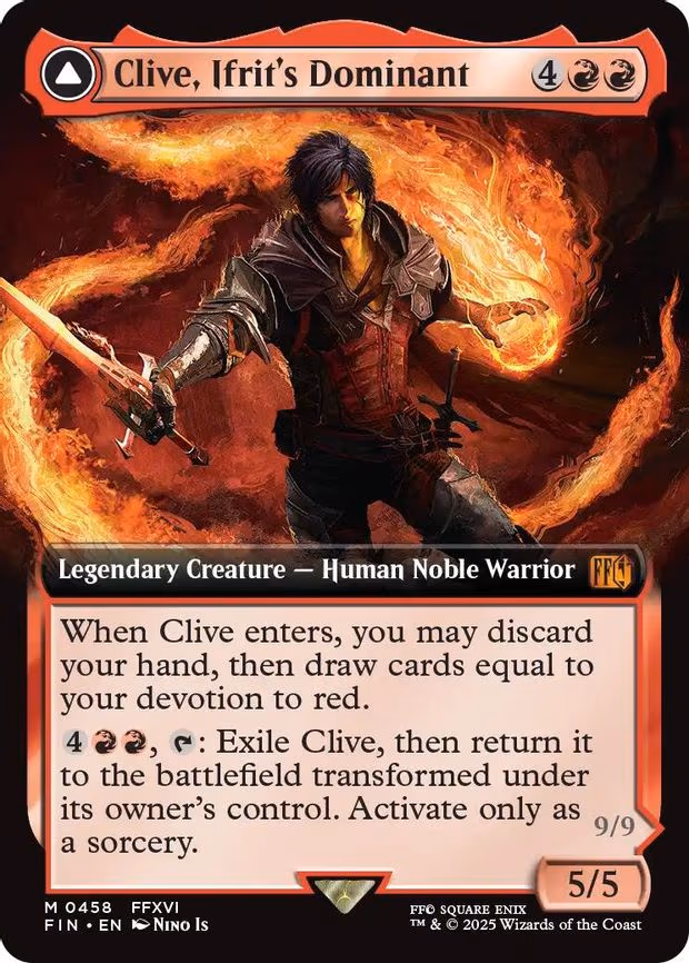 Clive, Ifrit's Dominant