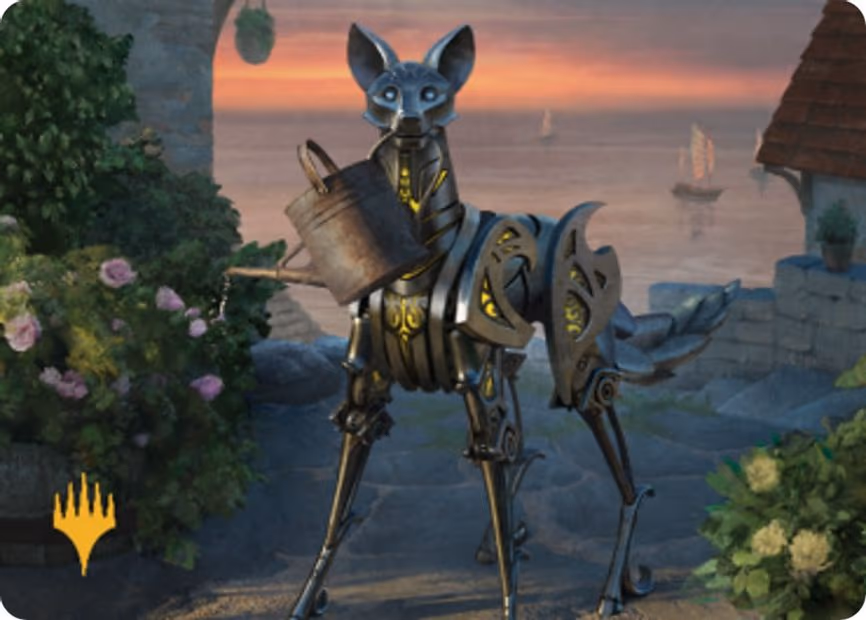 Clockwork Fox Art Card
