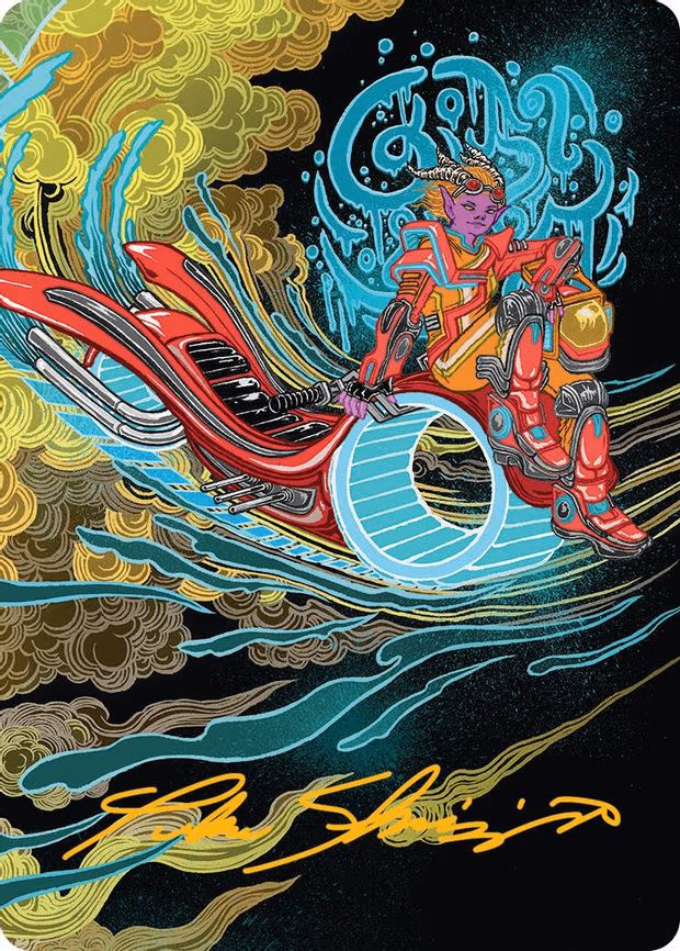 Cloudspire Skycycle Art Card