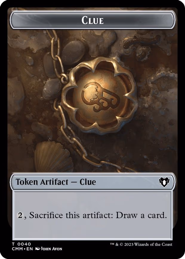 Clue // Graveborn Double-Sided Token - T (40 // 38)
