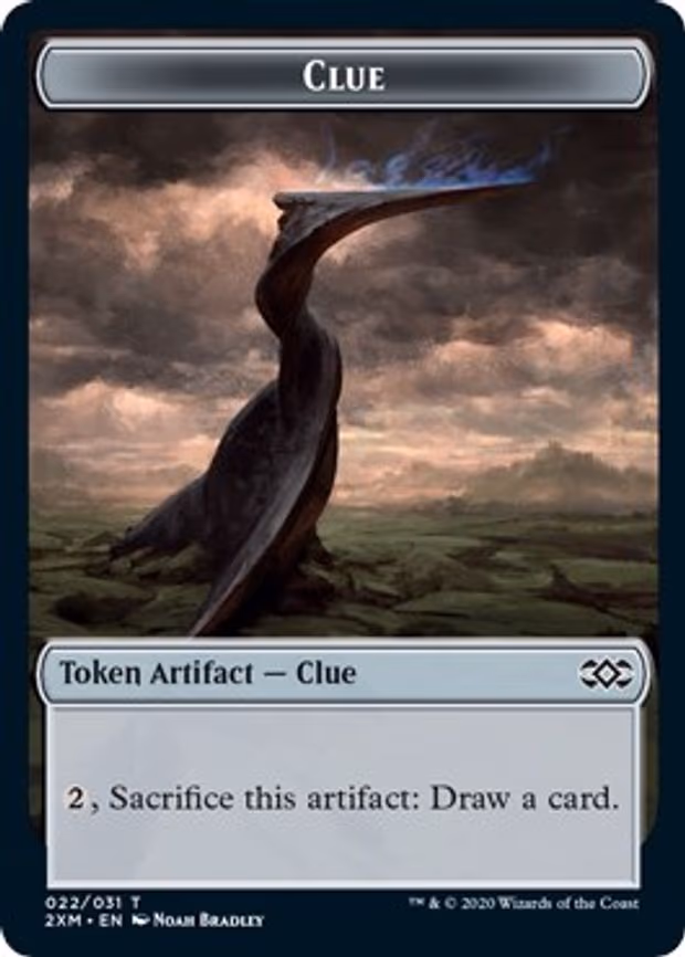 Clue // Myr (024) Double-sided Token - T (22 // 24)