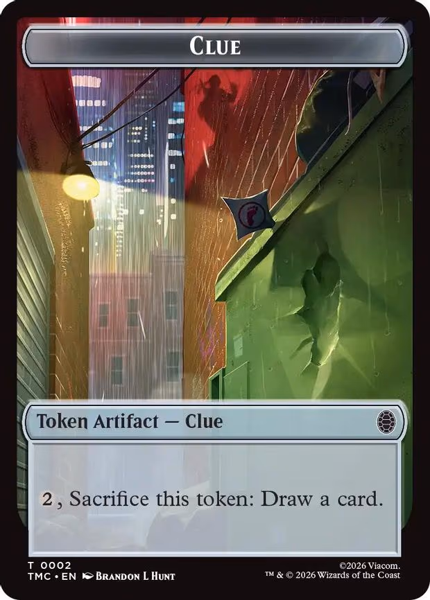 Clue // Rat Double-Sided Token