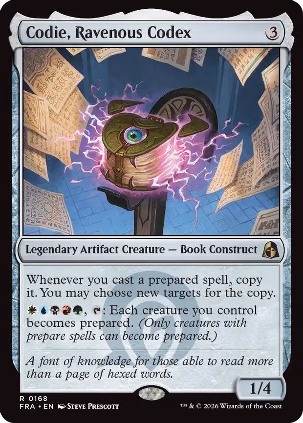 Codie, Ravenous Codex - R (168)