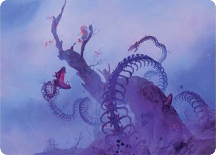 Coiling Rebirth Art Card