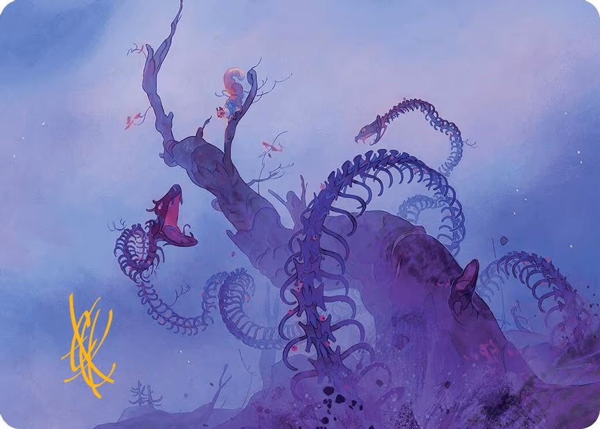 Coiling Rebirth Art Card